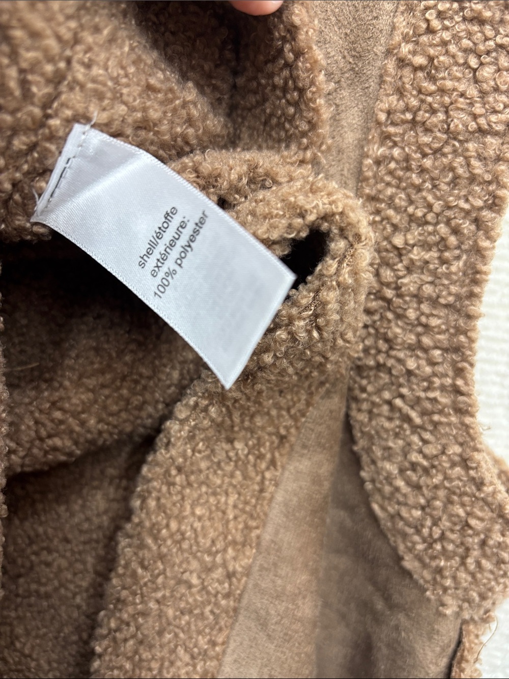 Maurices Women's Brown Faux Shearling Vest Jacket - Picture 6 of 6